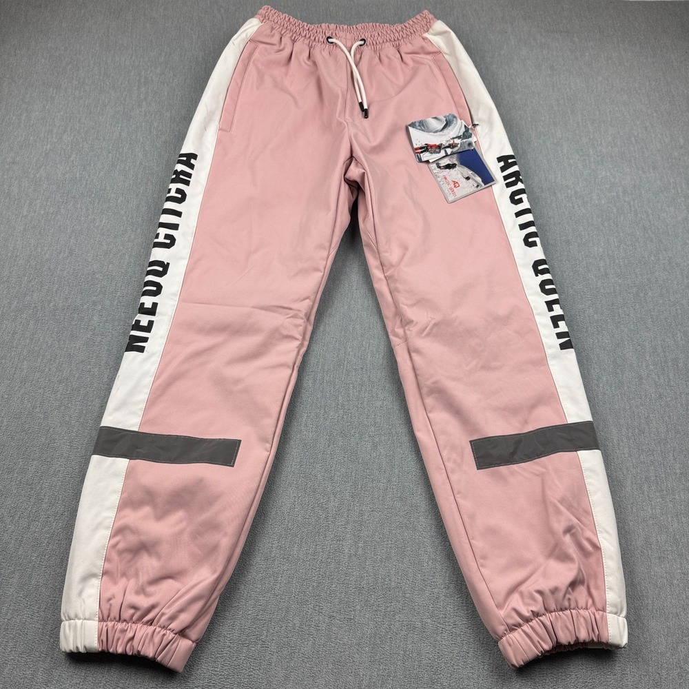 Arctic Queen Pants Womens XL Pink Guide Reflective Stripe Ski Snowboard NWT